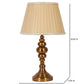 JS-VP T-44-TL Modern Table Lamp 1xE27 Mild Steel & Fabric Material Gold Bronze & brown Finish