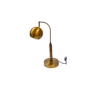 JS-VP T-53-TL Classic Table Lamps 1xE27 Mild Steel & Metal Material Antique Gold & Antique Gold Finish