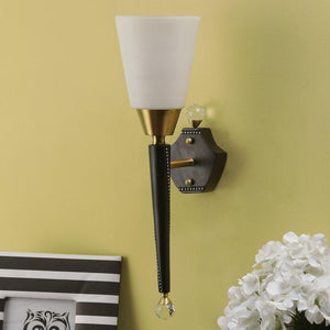 Brown Metal Wall Light - TROPHY-WALL-1W-MIX - Included Bulb