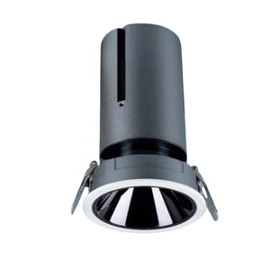 Sword Pro Tall – Narrow Dia Deep Anti-Glare COB Downlight (15W–50W), Round/Square, Single & Double, High Ceiling Design, Trim & Trimless