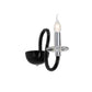 JSPHILO-Black 3-167-1xE-14 Luxury Wall Light