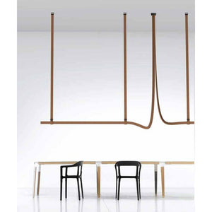 JS-SBL BL-09-025 Brown Double Height Chandeliers