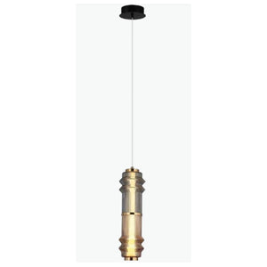 JS-SBL ER-10-316 Brass & Coffee & Smoke Modern Hanging Lights