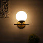 Sparlix Gold Iron Wall Light  | E27 holder | Included Bulb | Eliante by Jainsons Lights