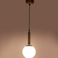 Beamlix Gold Iron Hanging Light  | E27 holder | Included Bulb | Eliante by Jainsons Lights