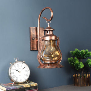 Copper Metal Wall Light - WL-0098-1W - Included Bulb