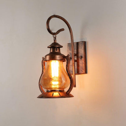Copper Metal Wall Light - WL-0098-1W - Included Bulb