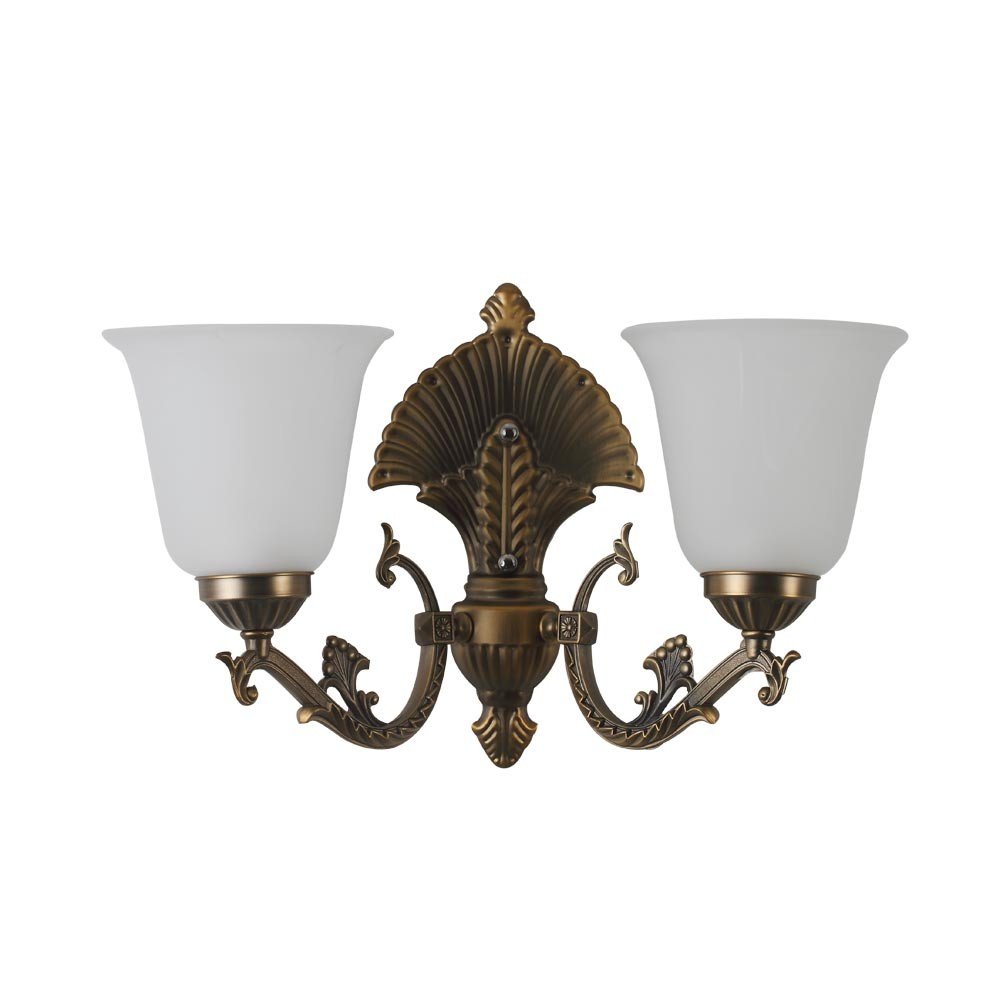 Antique Gold Aluminium Wall Lights