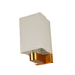 JS-VP S-432-1W Modern Wall Lights 1xE27 Mild Steel & 0.6 kg Material Antique Gold & White Finish