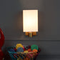 JS-VP S-432-1W Modern Wall Lights 1xE27 Mild Steel & 0.6 kg Material Antique Gold & White Finish