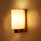 JS-VP S-430-1W Modern Wall Lights 1xE27 Mild Steel & Glass Material Antique Gold & White Finish