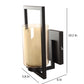 JS-VP S-402-1W Modern Wall Lights 1xE27 Mild Steel & Glass Material Brown & Champaign Finish