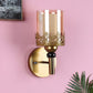 JS-VP S-305-1W Modern Wall Lights 1xE27 Mild Steel & Glass Material Antique & Champaign Finish