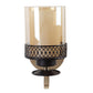 JS-VP S-321-1W Modern Wall Lights 1xE27 Mild Steel & Glass Material Gold,Brown & Champaign Finish
