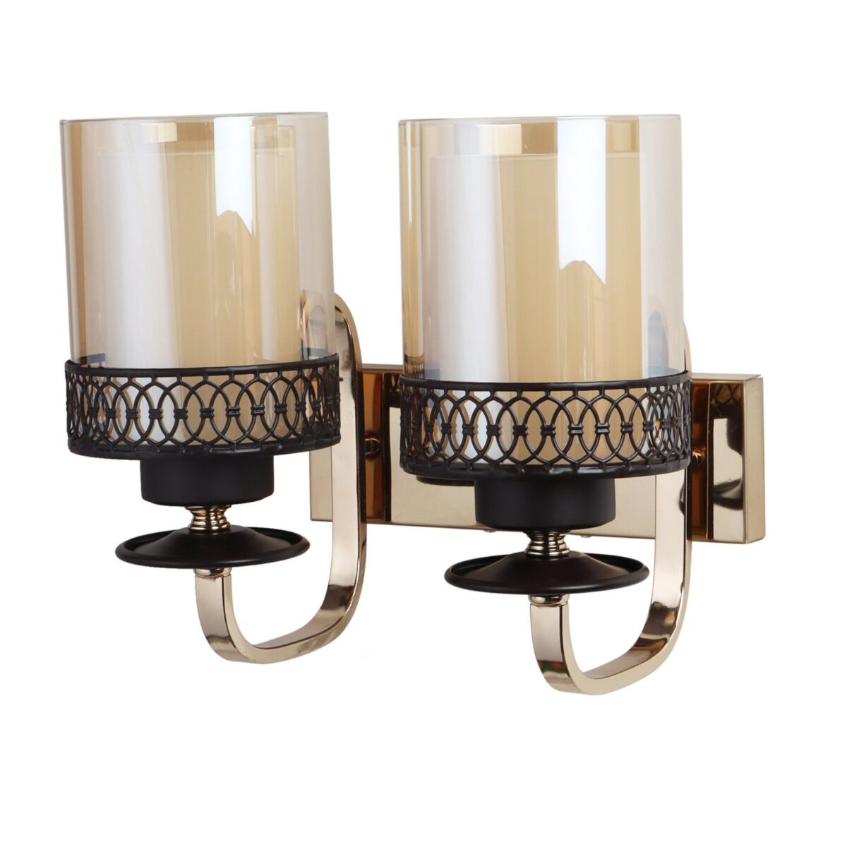 Gold & Champagne Glass Chandelier Suite