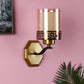 JS-VP S-319-1W Modern Wall Lights 1xE27 Mild Steel & Glass Material Antique & Champaign Finish