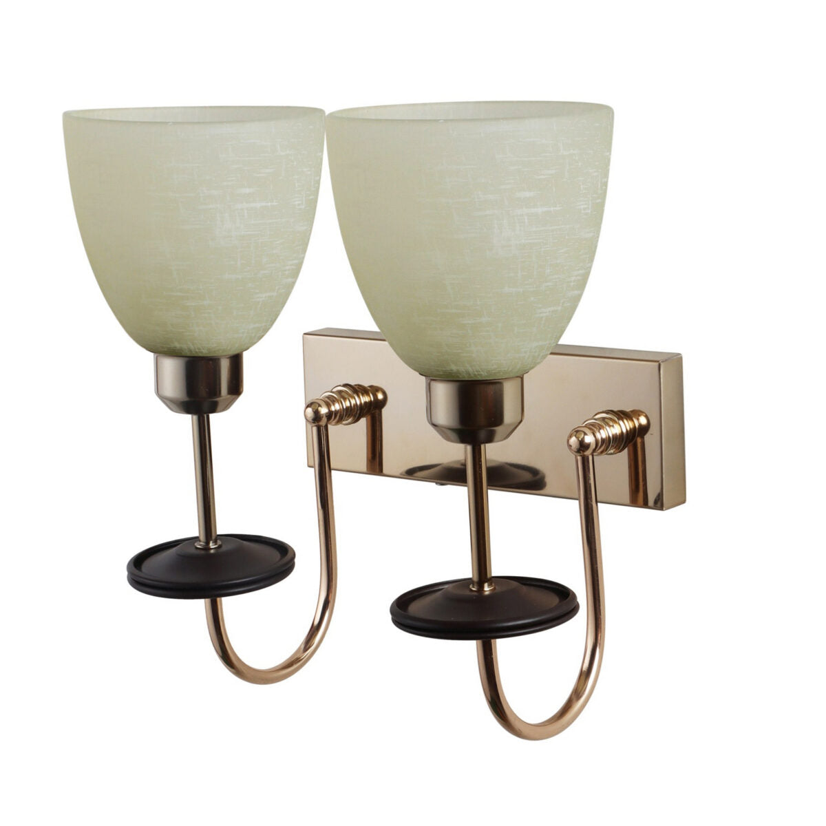 Brown, Gold & Cream Wall Lights
