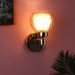 JS-VP S-331-1W Modern Wall Lights 1xE27 Mild Steel & Glass Material Gold & Champaign Finish