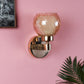 JS-VP S-331-1W Modern Wall Lights 1xE27 Mild Steel & Glass Material Gold & Champaign Finish