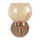JS-VP S-331-1W Modern Wall Lights 1xE27 Mild Steel & Glass Material Gold & Champaign Finish