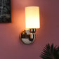 JS-VP S-334-1W Modern Wall Lights 1xE27 Mild Steel & Glass Material Gold & Cream Finish