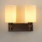 JS-VP S-334-2W Modern Wall Lights 2xE27 Mild Steel & Glass Material Gold & Cream Finish