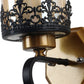 JS-VP S-320-1W Modern Wall Lights 1xE27 Mild Steel & Glass Material Antique & Champaign Finish
