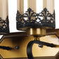 JS-VP S-320-2W Modern Wall Lights 2xE27 Mild Steel & Glass Material Antique & Champaign Finish