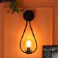 JS-VP S-338-1LP Modern Hanging Lights 1xE27 Mild Steel & Glass Material Brown & Champaign Finish