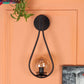 JS-VP S-338-1LP Modern Hanging Lights 1xE27 Mild Steel & Glass Material Brown & Champaign Finish