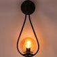 JS-VP S-338-1LP Modern Hanging Lights 1xE27 Mild Steel & Glass Material Brown & Champaign Finish