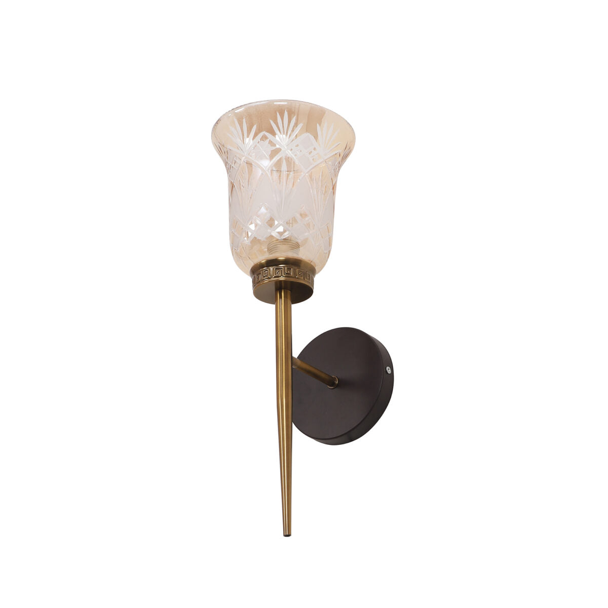 Antique Brown & Golden Wall Lights