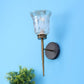 JS-VP S-356-1W Modern Wall Lights 1xE27 Mild Steel, glass & Glass Material Antique,Brown & Golden Finish