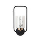 JS-VP S-364-1W Modern Wall Lights 1xE27 Mild Steel, glass & Glass Material Brown, Gold & White Finish