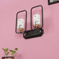 JS-VP S-364-2W Modern Wall Lights 2xE27 Mild Steel, glass & Glass Material Brown, Gold & White Finish