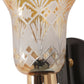 JS-VP S-369-1w Modern Wall Lights 1xE27 Mild Steel, glass & Glass Material Brown,Gold & Golden Finish