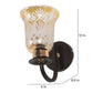 JS-VP S-369-1w Modern Wall Lights 1xE27 Mild Steel, glass & Glass Material Brown,Gold & Golden Finish