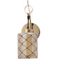 JS-VP S-378-1W Modern Wall Lights 1xE27 Mild Steel & Glass Material Gold & Champaign Finish