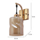 JS-VP S-377-1W Modern Wall Lights 1xE27 Mild Steel & Glass Material Gold & Champaign Finish