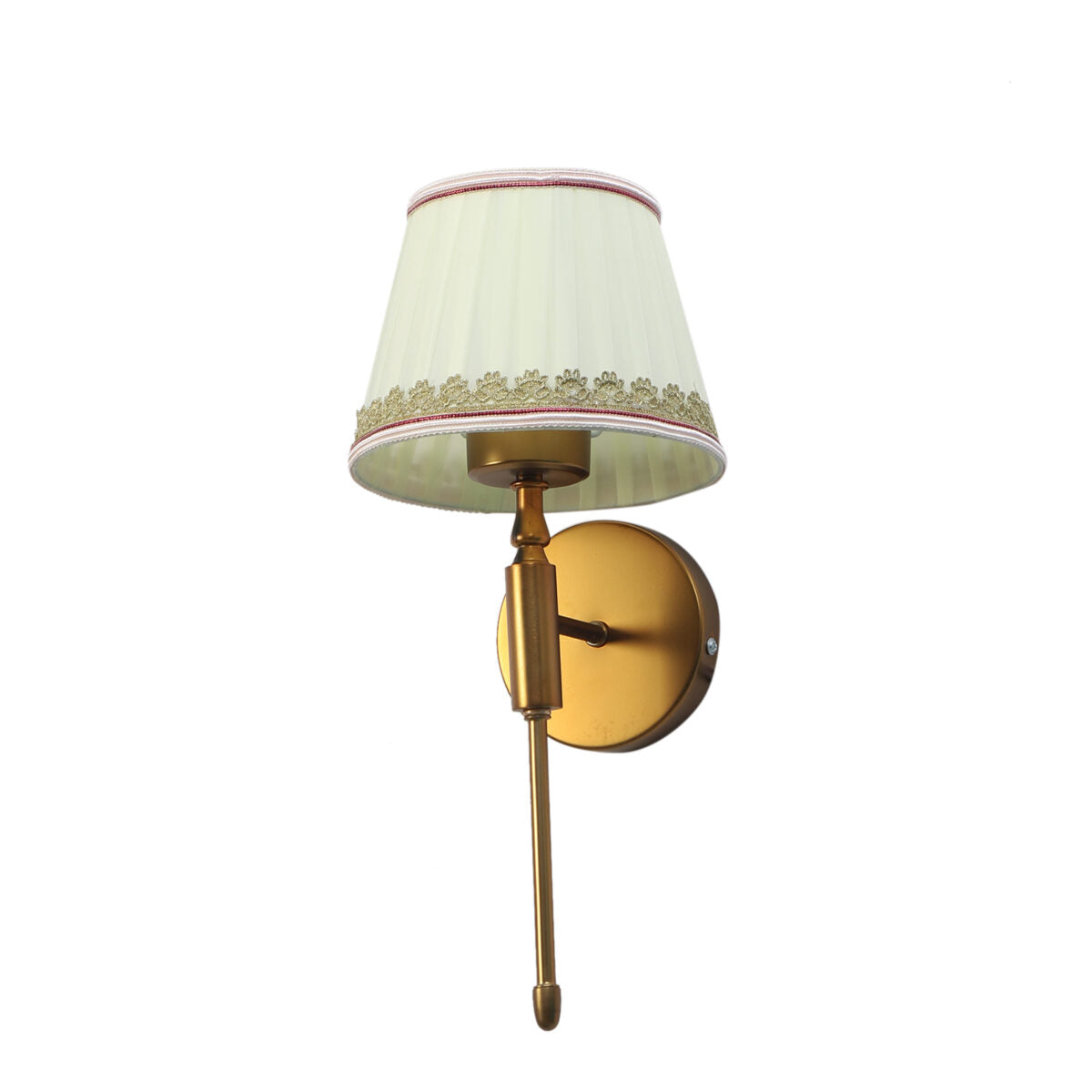 Antique Gold & Cream Shade Lights