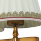 JS-VP S-383-2W Cloth Shade Wall Lights 2xE27 Mild Steel & Fabric Material Antique Gold & Cream Finish