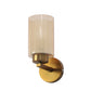 JS-VP S-386-1W Modern Wall Lights 1xE27 Mild Steel & Glass Material Antique Gold & Champaign Finish