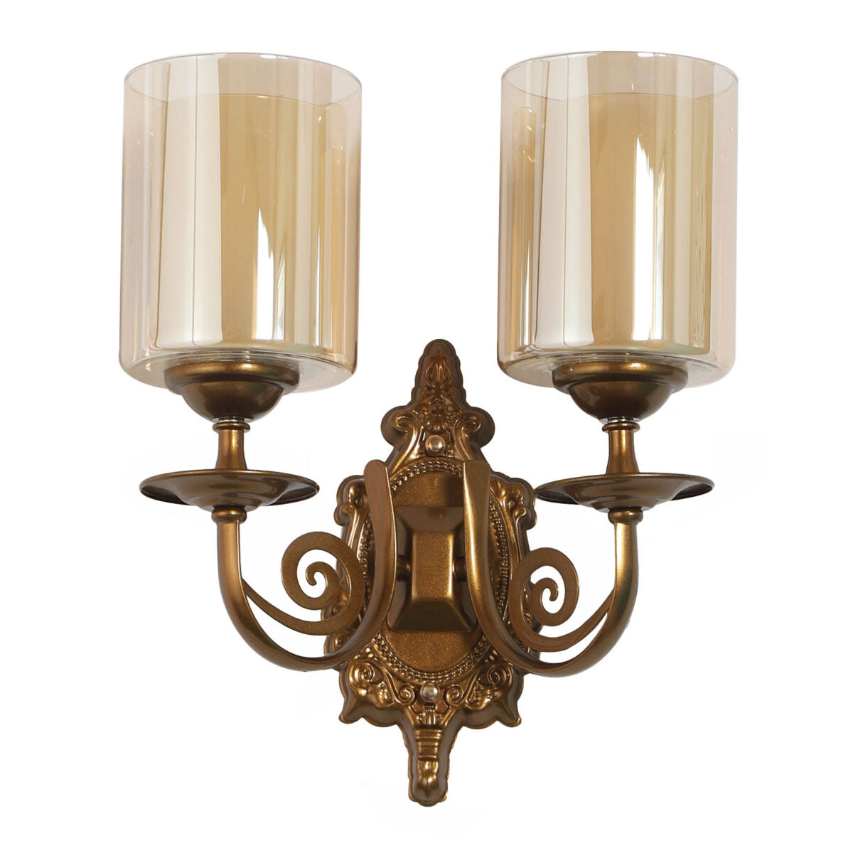 Antique Gold & Champagne Wall Lights