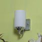 JS-VP S-394-1W Modern Wall Lights 1xE27 Mild Steel & Glass Material Chrome & White Finish