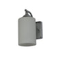 JS-VP S-394-1W Modern Wall Lights 1xE27 Mild Steel & Glass Material Chrome & White Finish