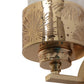JS-VP S-395-1W Modern Wall Lights 1xE27 Mild Steel & Glass Material Gold & White Finish