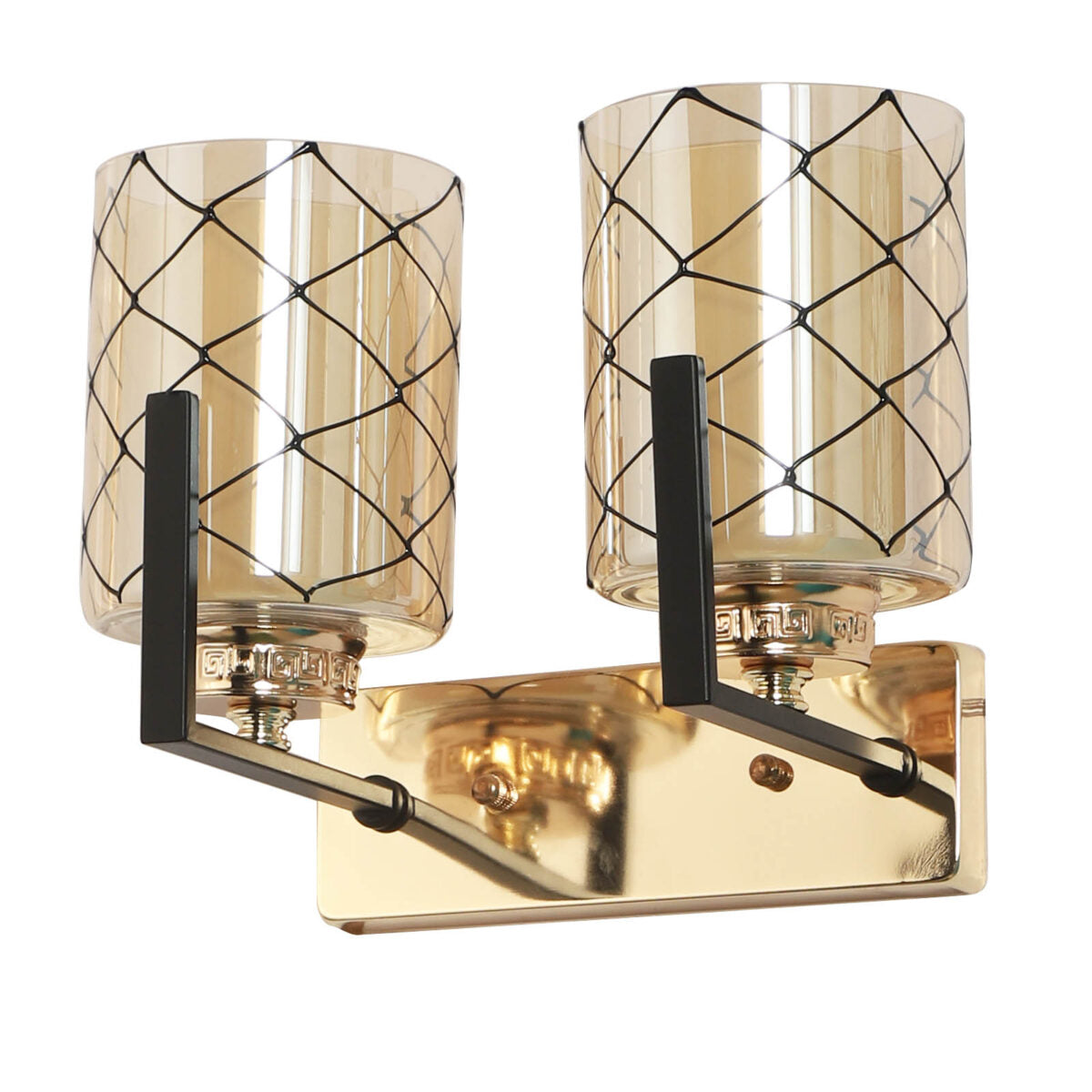 Brown Glass Wall Light Collection