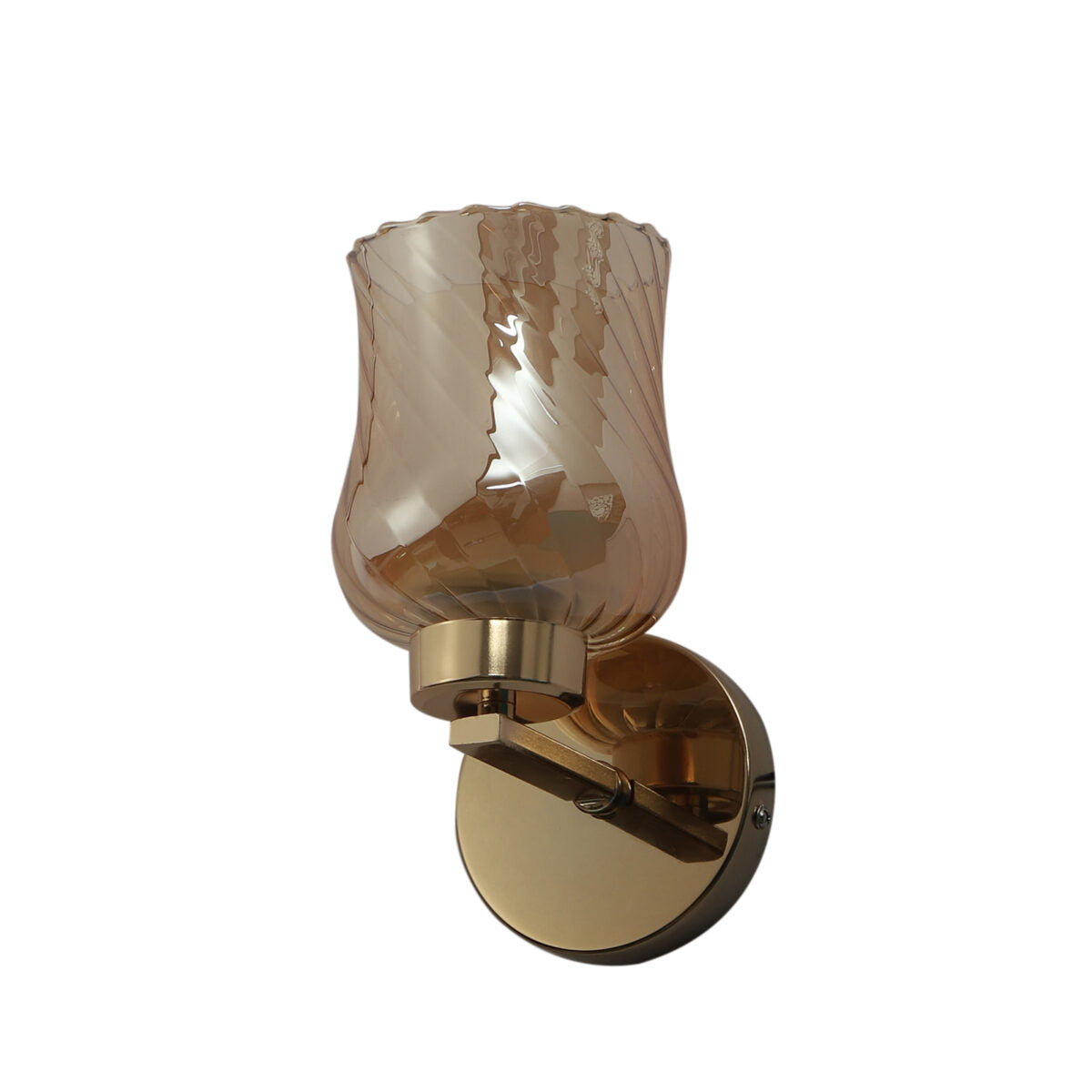Gold & Champagne Glass Wall Lights
