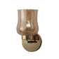 JS-VP S-398-1W Modern Wall Lights 1xE27 Mild Steel & Glass Material Gold & Champaign Finish