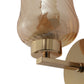 JS-VP S-398-1W Modern Wall Lights 1xE27 Mild Steel & Glass Material Gold & Champaign Finish